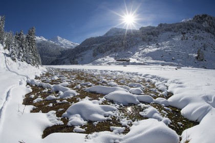 forfait raquette à neige guidée courchevel